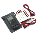 ANENG AN8000 Black Digital Multimeter Voltmeter Ammeter Ohmmeter Volt AC DC Ohm Tester Meter + Test Lead Set