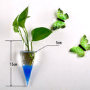 Flower Plant Stand Hanging Vase Hydroponic Ball Transparent Clear Glass Round Terrarium Container Home Wedding Garden Decorations