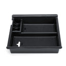 Car Center Console Storage Box Armrest Organizer Black for For Toyota Tacoma 2016+