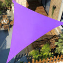 Outdoor Shade Sunscreen Waterproof Triangular UV Sunshade Sail Combination Net Triangle Sun Sail Tent Camping Garden