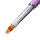 Nylon Hair Purple Nail Ombre Brush Manicure Tools DIY Design Drawing Painting Pen