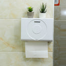 Toilet Hand Paper Towel Dispenser Wall Mounted Tissue Box Holder Bathroom Kit