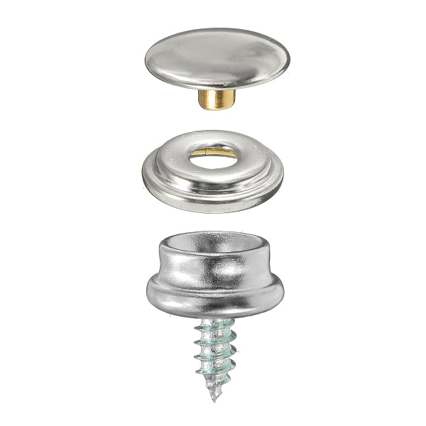 50Set Snap Fastener Screws With Attaching Tool For Boat Marine Canvas Cover