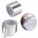 80mm Silver Aluminum Foil Adhesive Seal Ring Heating Roll Tape 25M