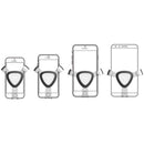 Bakeey Gravity Linkage Auto Lock Metal Car Air Vent Phone Holder Stand for Xiaomi Mobile Phone