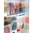Stackable Sealed Cans With Handles Refrigerator Cabinet Kitchen Storage Container Boxes Baskets