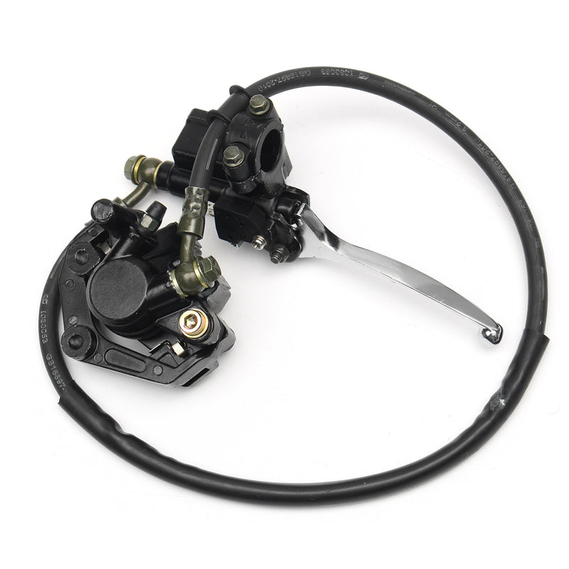 Front Hydraulic Caliper Brake Assembly For 50cc 70cc 110cc 125cc Dirt Pit Bikes
