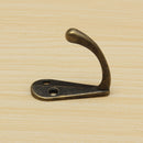 4pcs Vintage Zinc Alloy Mini Robe Hat Coat Clothes Towel Single Hanger Hooks Bath Wall Door