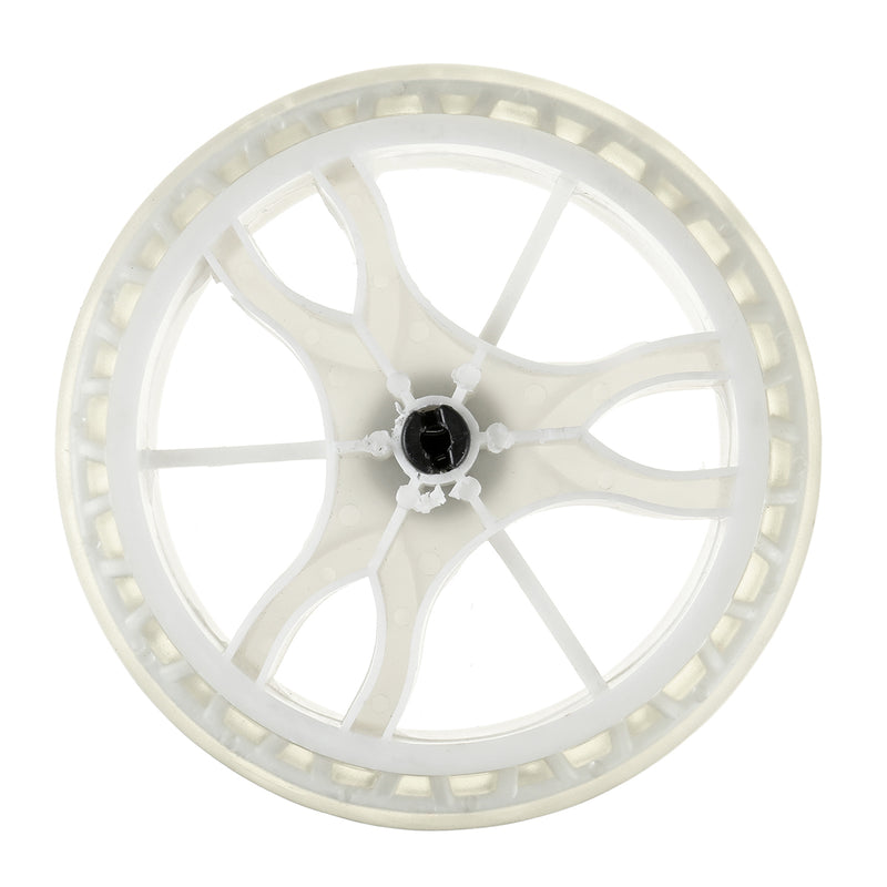 2Pcs Small Shopping Cart Replacement Wheels for Grocery Shopping Trolley Cart