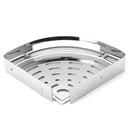 Kitchen/Bathroom Stainless Steel Triangular Rack Shower Caddy Storage Holder Shelf