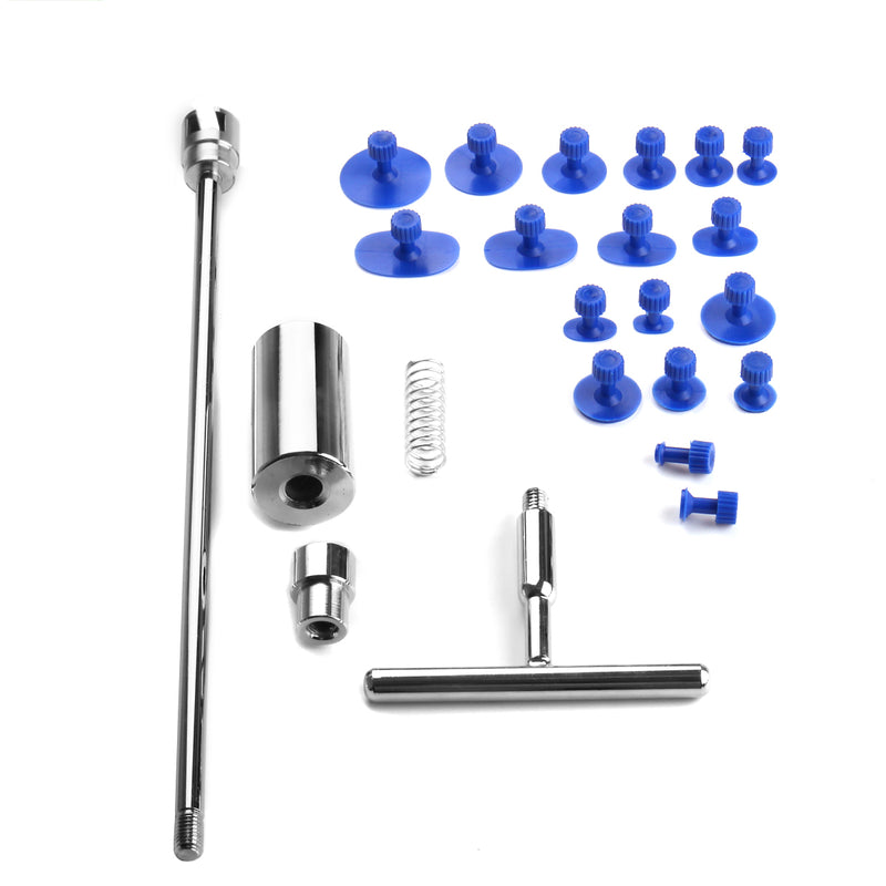 19Pcs Dent Repair Tools Car Body Door Dent Car Removal Tool Dent Removal Puller Kit