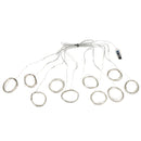 3M*3M Outdoor USB 8 Modes 300LED Curtain String Light Fairy Christmas Wedding Lamp Festival Holiday Decor