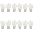 6Pairs Cotton Wrapping Gloves Dedicate Tool For Car Vinyl Sticker Window Film