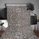 3x5FT Grey Brick Wall Background Photography Backdrop Studio Prop Background