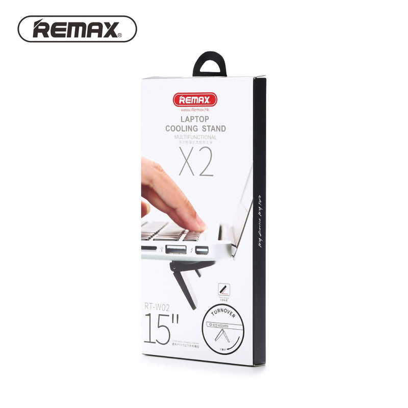Remax RT-W02 Laptop Cooling Stand For Macbook Air Pro Below 15 Inch Laptop