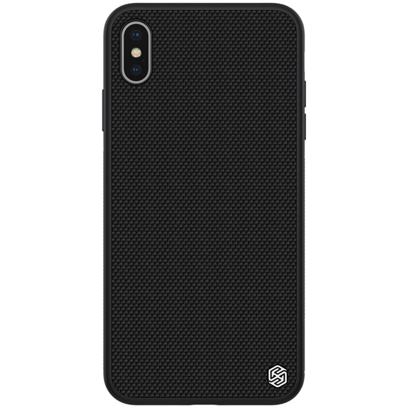 NILLKIN 3D Textured Shockproof Soft TPU + Hard PC Back Cover Protective Case for iPhone XS MAX