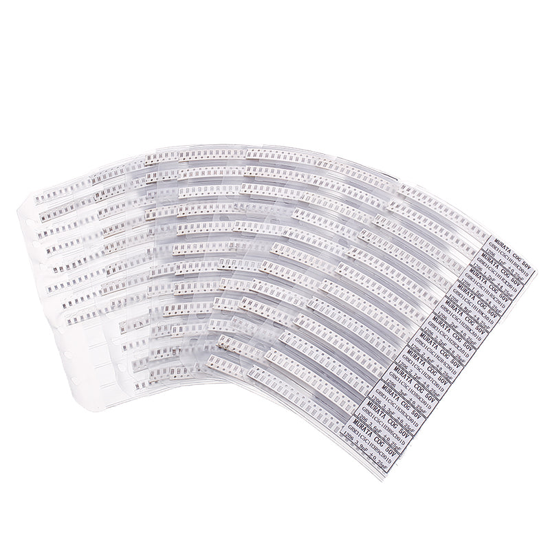 4000pcs 80values*50pcs 1206 SMD Capacitor Assorted Sample Book Kit