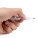 Y.F.M Stainless Steel Eyebrow Clip Tweezers Ingrown Hair Beard Picker Eyelashes Eyelids Sticker