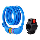 ROCKBROS Sport Oudoor Cycling Bike Bicycle Lock Security Code Lock Mountain Cable Lock Chain Locks