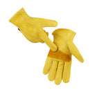 Heavy Duty Leather Gardening Work Outdoor Gloves Men Women Thorn Proof Work Gloves