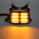 Car 18 LED Yellow Warning Light Flashing Strobe Emergency Lamp Amber Truck SUV