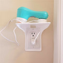 Wall Outlet Shelf Socket Mobile Phones Holder Kitchen Bathroom Storage Rack