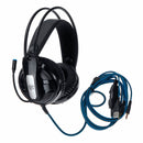 A18 Colorful Luminous Gaming Earphone Stereo 3.5mm Wired Headset LED E-sports Headphone With Mic