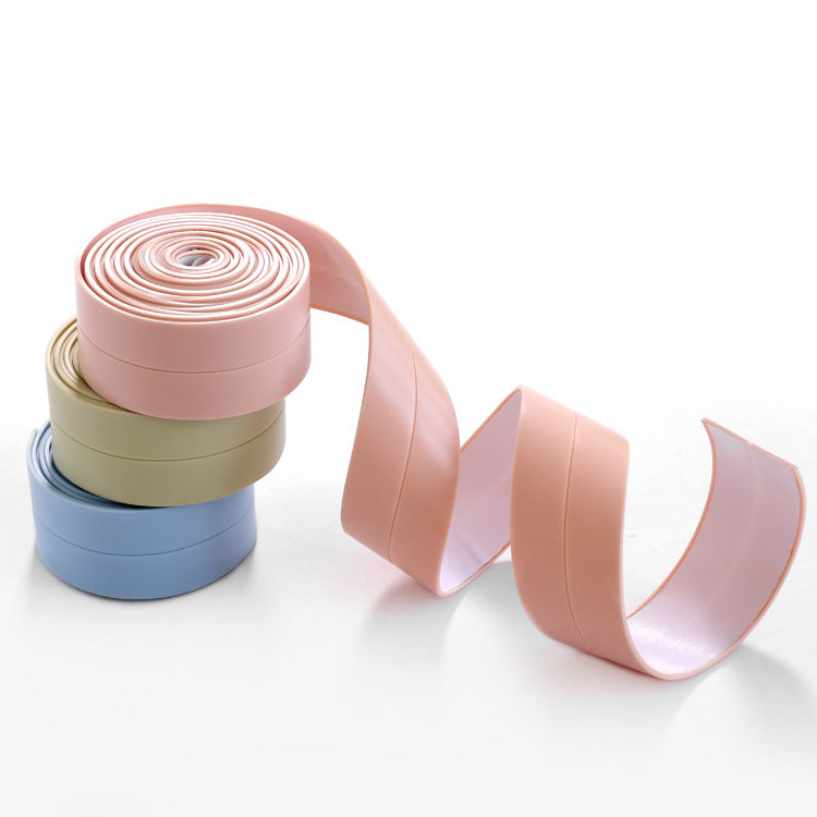 Honana DX-121 PVC Gap Anti-fouling Waterproof Sticker Seal Ring Dust-proof Kitchen Toilet Wall Tape