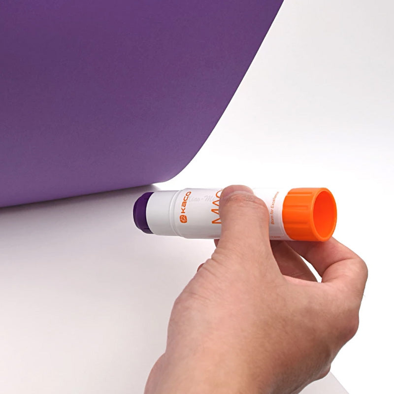 Kaco Magic Glue Stick 2Pcs/Pack Purple Colored Tape Office School Supplies Stationery