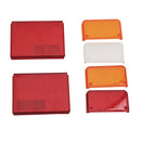 Car Rear Tail Light Lens Cover Plastic 303x132mm Pair for Iveco Eurocargo Daily for Peugeot