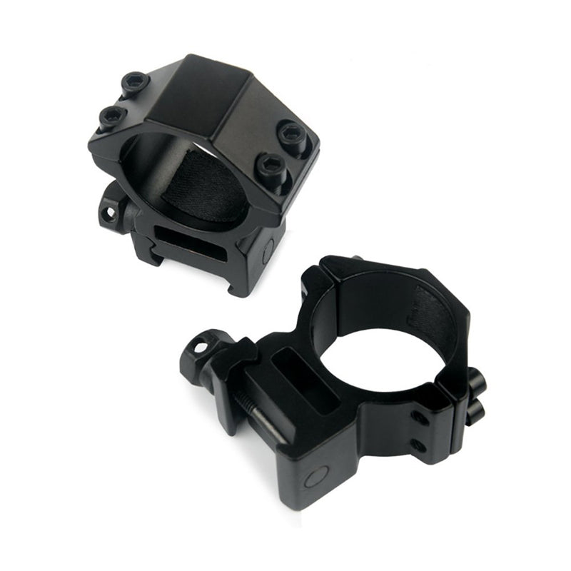 KALOAD N3025 2pcs 25mm 30mm Scope Torch Holder Adjustable Tactical Rail Mount 20mm