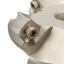 Drillpro KM12 63-22-4F 45 Degree Face Milling Cutter 4 Flutes Lathe Tool For SEKT1204 Insert