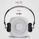 4 Inch 12W Mini Ventilation Fan Entilation Blower for Window Wall Kitchen Bathroom Toilet 220V