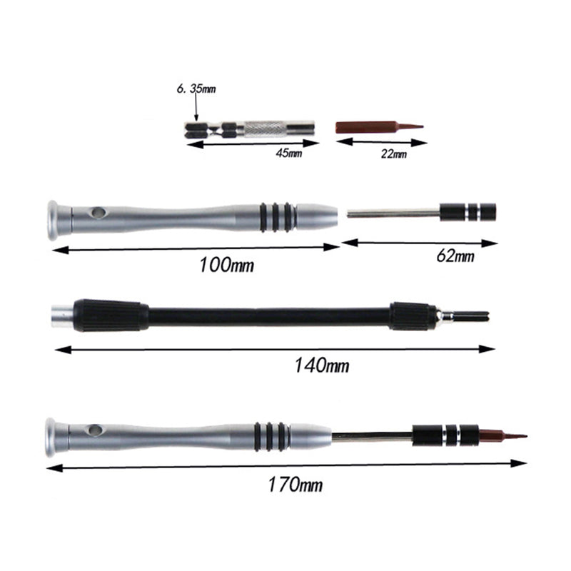 60 In 1 Precision Screwdriver Set Magnetic Driver Electronics Phone Repair Tool Kit