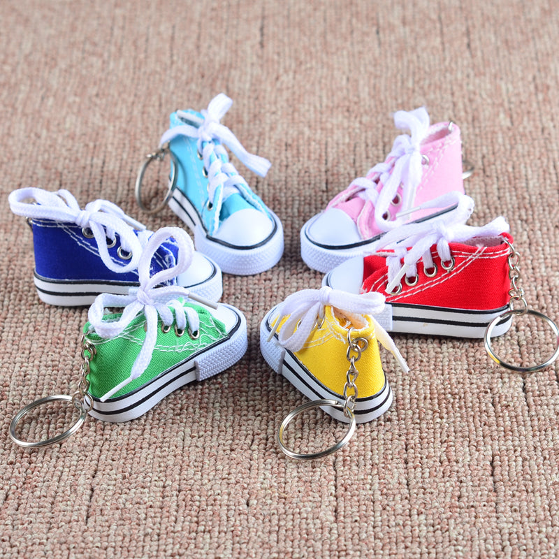 Cute Unique Casual Shoes Pendant Key Chain Ring Souvenir Keychain