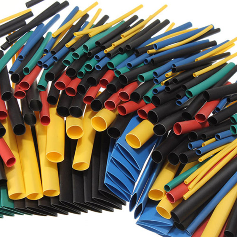 280pcs Assortment Ratio 2:1 Heat Shrink Tube Tubing Sleeving Wrap Kit With Box