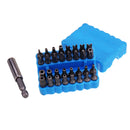Drillpro 33pcs Magnetic Screwdriver Bit Set Torx Hex Star Spanner Tri Wing Electric Screwdriver Hex Bits with Holder