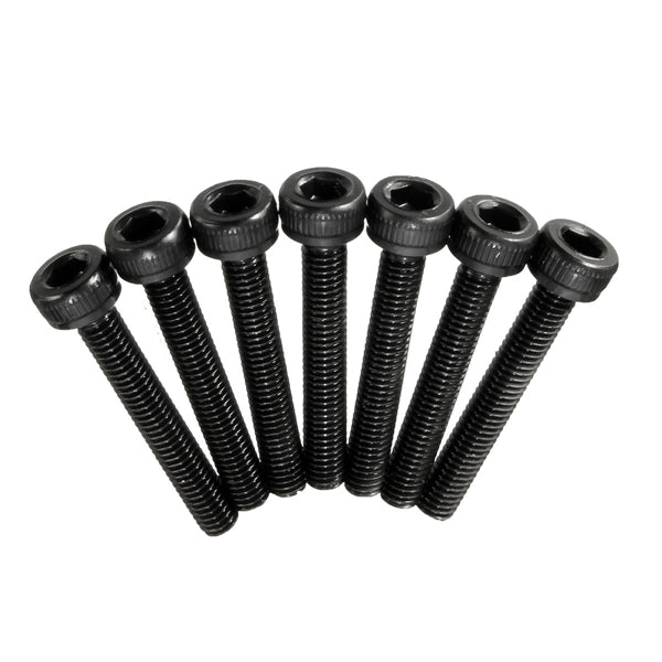 25/50/100pcs Metric Thread M3x20mm Hexagon Socket Cap Head Steel Screw Bolt
