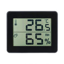 TS-E01 Digital Display Thermometer Hygrometer 0-50 Thermometer Black/White/Yellow-green Desk Thermometer