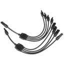 MC4 Y Branch Solar Panel Cable Connector Adapter MC4 Photovoltaic Waterproof Solar Connecter Solar Power Supply Cable Wire