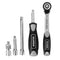 38PCS S2 Mini Ratchet Wrench Socket Screwdriver Screw Driver Set 1/4 Socket Hex Torx Slot Bit Bike Hosehould Repair Tool