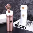 400ML Vacuum Cup Water Bottle Food Grade Stainless Steel Insulated Thermos Tea Coffee Drinking Mug