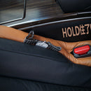Car Seat Gap Storage Bag Side Protection Strip Holder Leather Car Coin Storage Box