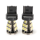 2pcs T20  Side Light Bulbs Lamps Canbus No Error W21 5W T20 6000K LED White Daytime DRL