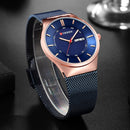 CURREN 8311 Ultra Thin Casual Style Quartz Watch Date Week Display Waterproof Men Watch