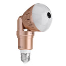 360 Degree 1080P Wifi Bulb Spy Remote Cam Wireless Camera Buit In Microphone