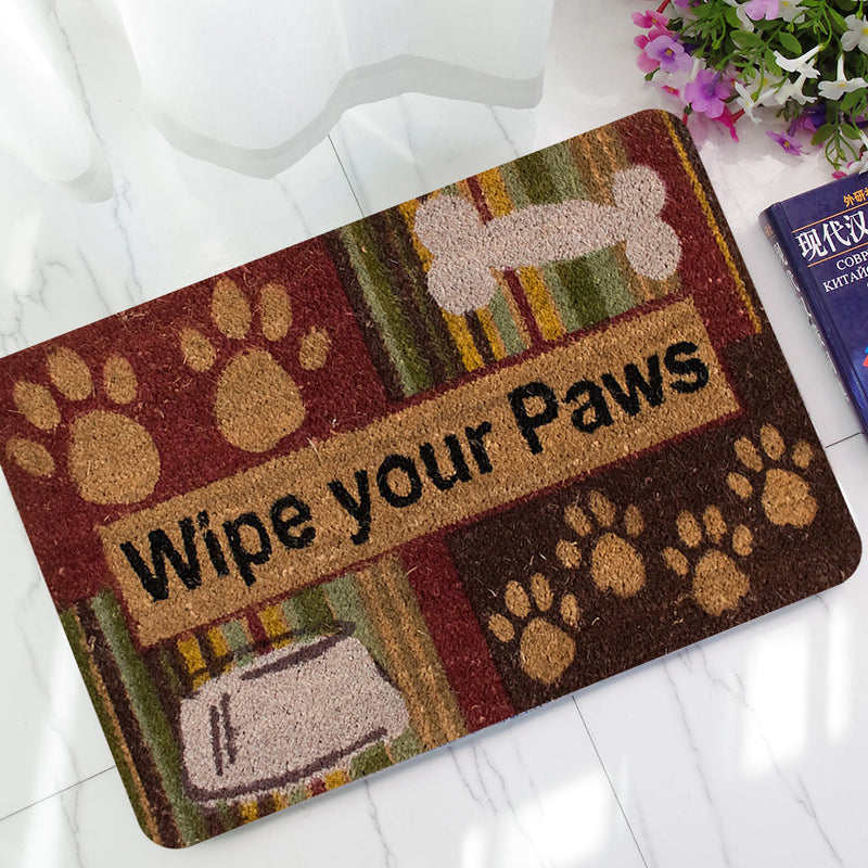 Honana BM-170 Home Stones Bathroom Doormat Rubber Anti-Slip Shower Toilet Mats Bathroom Floor Rug