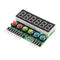 3pcs TM1637 6-Bits Tube LED Display Key Scan Module DC 3.3V To 5V Digital IIC Interface
