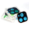 Metal + Tempered Glass Anti-scratch Phone Lens Protector for iPhone 11 / 11 Pro / 11 Pro Max