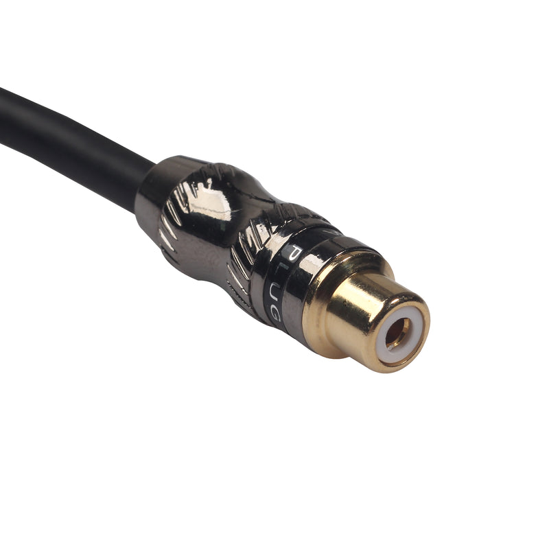 REXLIS RCA Male to Female Audio Cable 0.3m  RCA Extension Cable Subwoofer Mono Audio Video Cable Digital Analogue Audio Cable